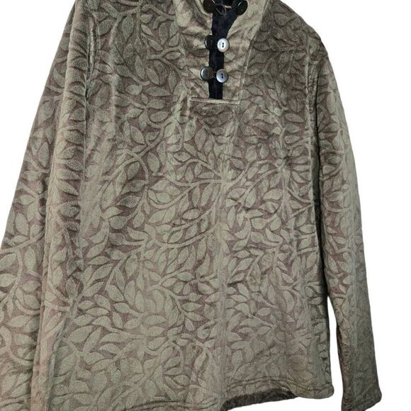 Wooly Bully Wear Colorado Fleece Pullover Size Medium - Picture 2 of 8